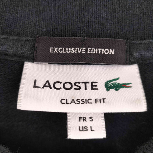 ラコステ LACOSTE 別注 WIDE LONG SLEEVE POLO SHIRTS ワイドロングスリーブポロシャツ メンズ JPN:L