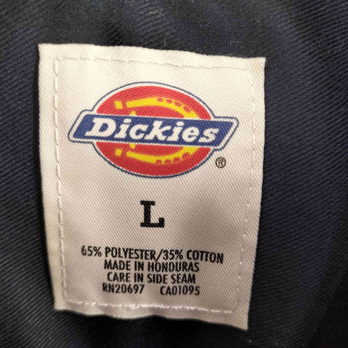 ディッキーズ Dickies コットンポリ ワークシャツ メンズ import:L