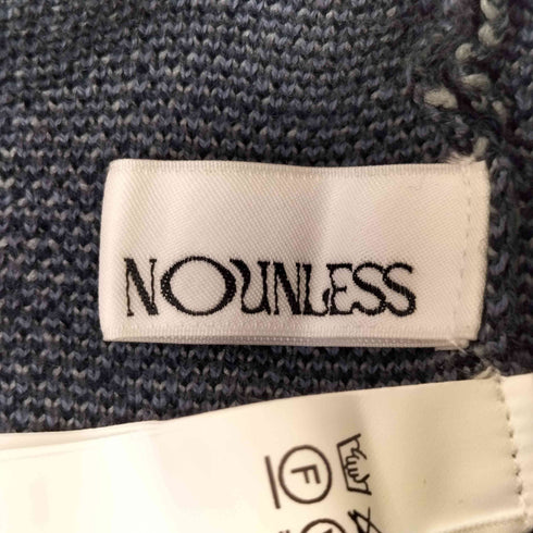 NOUNLESS DENIM LIKE KNIT PANTS レディース JPN:1
