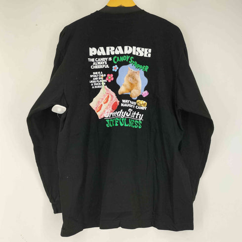 キャンディストリッパー Candy Stripper 両面プリント L/S Tシャツ レディース JPN:2