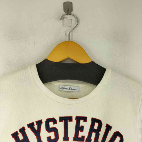 ヒステリックグラマー HYSTERIC GLAMOUR ニットドッキングプリントスウェット レディース FREE