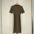 ザラ ZARA ベルテッド ダイヤモンド ニットドレス ワンピース レディース import:S