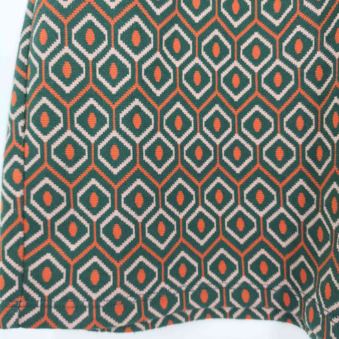 ザラ ZARA ベルテッド ダイヤモンド ニットドレス ワンピース レディース import:S