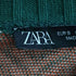 ザラ ZARA ベルテッド ダイヤモンド ニットドレス ワンピース レディース import:S