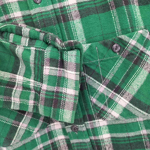 ショット Schott RANCHER チェックネルシャツ メンズ M