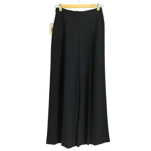 セオリー theory 22SS Admiral Stripe Wide PLT Pant B アドミラル ストライプ ワイドパンツ レディース XXO