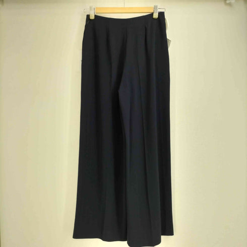 セオリー theory 22SS Admiral Stripe Wide PLT Pant B アドミラル ストライプ ワイドパンツ レディース XXO