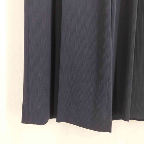 セオリー theory 22SS Admiral Stripe Wide PLT Pant B アドミラル ストライプ ワイドパンツ レディース XXO
