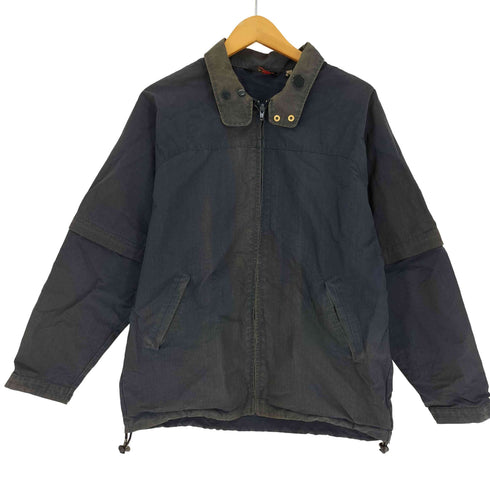 アベイシングエイプ A BATHING APE 90s 三角タグ アーム デタッチャブル ナイロンジャケット レイン ジャケット メンズ JPN:M