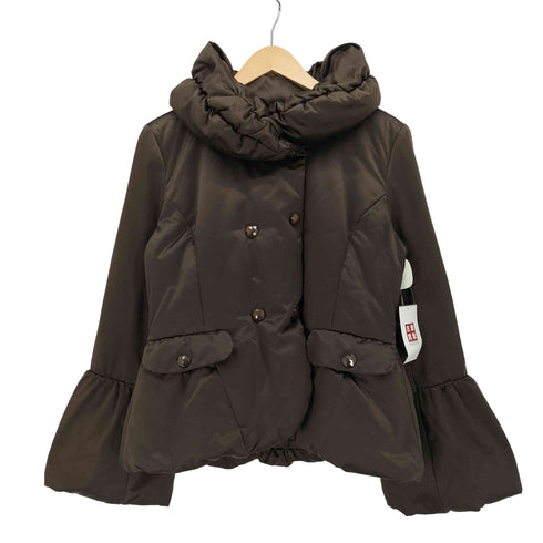 トゥービーシック TO BE CHIC ショールカラー 短丈 ダウン ジャケット レディース