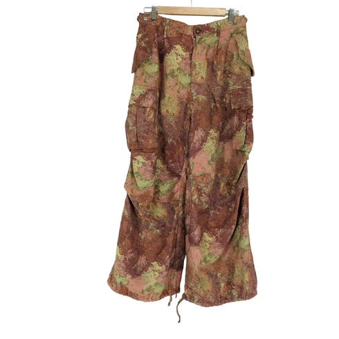 ターク TAAKK 23AW ABSTRACT JACQUARD CARGO PANTS メンズ 2