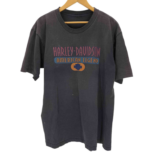 ハーレーダビッドソン HARLEY-DAVIDSON 90S シングルステッチ 両面プリント Tシャツ メンズ
