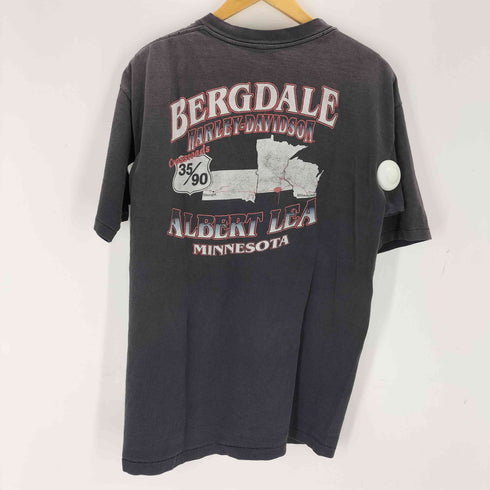 ハーレーダビッドソン HARLEY-DAVIDSON 90S シングルステッチ 両面プリント Tシャツ メンズ