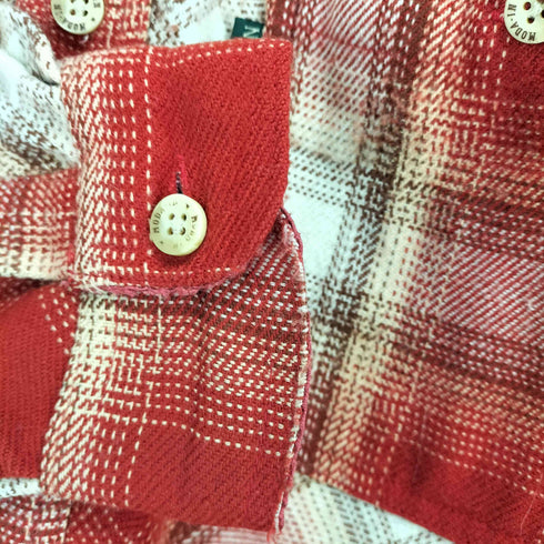MODALN 80S~ バイアスチェックネルシャツ メンズ M