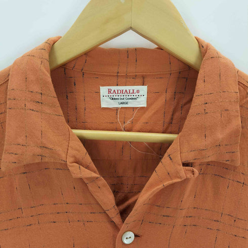 ラディアル RADIALL 15SS レーヨンオープンカラーシャツ 絣柄 メンズ import:L