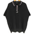 ハフ HUF 23SS CURSIVE SCRIPT ZIP POLO カーシブ スクリプ ジップ ポロ シャツ メンズ JPN:XL
