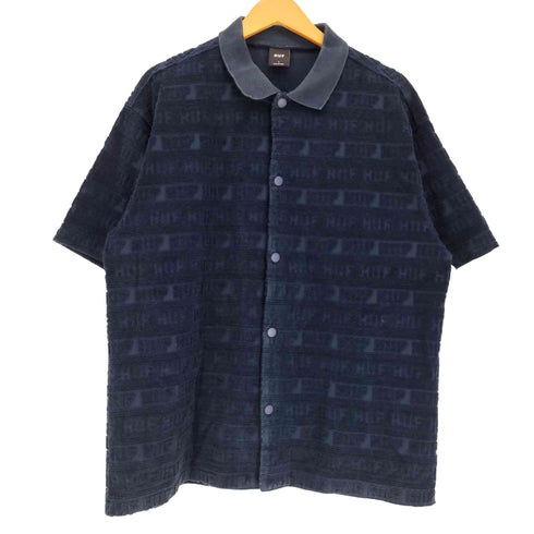 ハフ HUF 23SS JACQUARD PILE SHIRT ジャガード パイル シャツ メンズ JPN:L