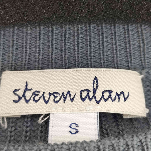 スティーブンアラン Steven Alan ウール クルーネックニットセーター メンズ JPN:S