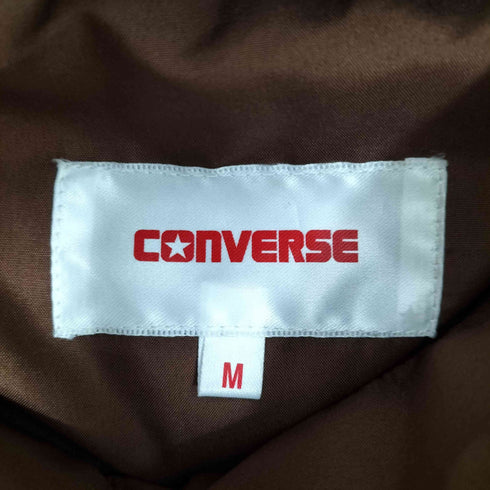 コンバース CONVERSE フロント ロゴ 刺繍 スタンドネック 中綿 ベスト メンズ JPN:M