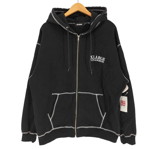 エクストララージ XLARGE 23AW CONTRAST STITCH ZIP HOODED SWEATSHIRT コントラスト ステッチ ジップ フーディー スウェット パーカー メンズ JPN:L