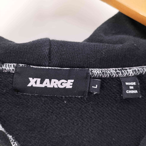 エクストララージ XLARGE 23AW CONTRAST STITCH ZIP HOODED SWEATSHIRT コントラスト ステッチ ジップ フーディー スウェット パーカー メンズ JPN:L