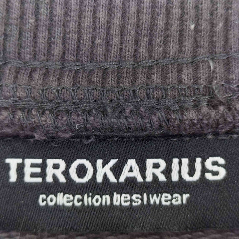 TEROKARIUS サムホール 刺し子切替スウェット メンズ JPN:XL