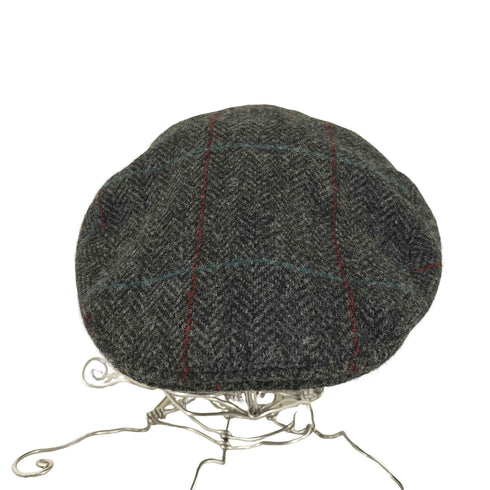 バブアー Barbour ウールヘリンボーンチェック ハンチングキャップ メンズ ONE SIZE