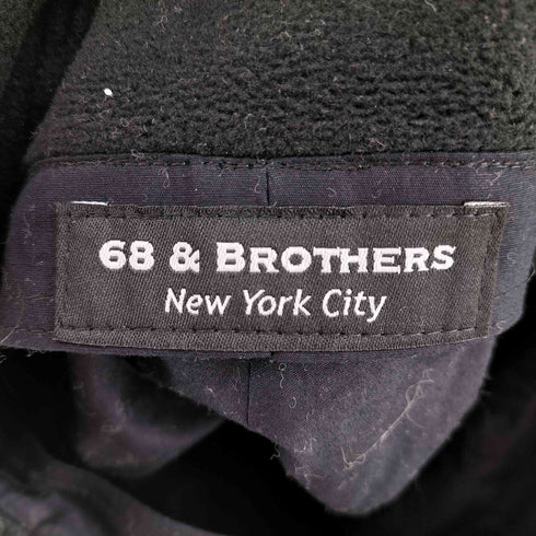 シックスティエイトアンドブラザーズ 68&BROTHERS 耳当て ブラックウォッチ キャスケット メンズ