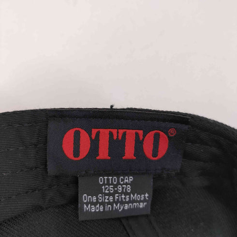 オット otto 6パネルフロントロゴ刺繍キャップ スナップバック メンズ