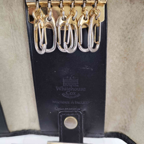 ホワイトハウスコックス Whitehouse Cox S9692 KEY CASE WITH RING / BRIDLE メンズ