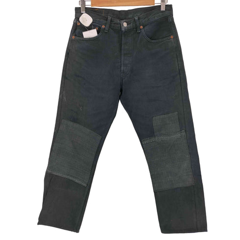 リーバイス Levis 501 ユーロ 後染めブラック メンズ 32