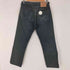 リーバイス Levis 501 ユーロ 後染めブラック メンズ 32