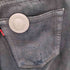 リーバイス Levis 501 ユーロ 後染めブラック メンズ 32