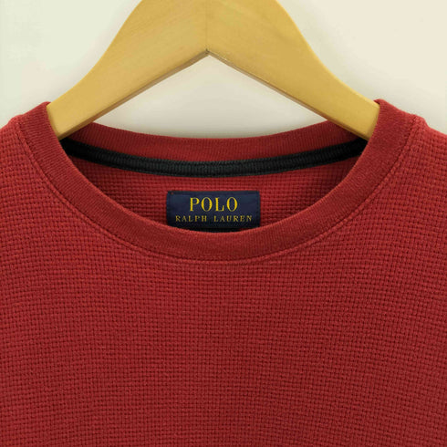 ポロラルフローレン POLO RALPH LAUREN ポニー刺繍 ワッフルロンT メンズ import:M