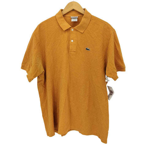 ラコステ LACOSTE ロゴワッペン 鹿の子 S/S ポロシャツ メンズ 7