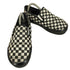 バンズ VANS V7880 SLIP-ER BLK/WHT CHECK スリッパー キルト チェッカード メンズ JPN:25