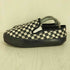 バンズ VANS V7880 SLIP-ER BLK/WHT CHECK スリッパー キルト チェッカード メンズ JPN:25