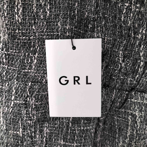 グレイル GRL ツイードフリンジロングキャミワンピース レディース FREE