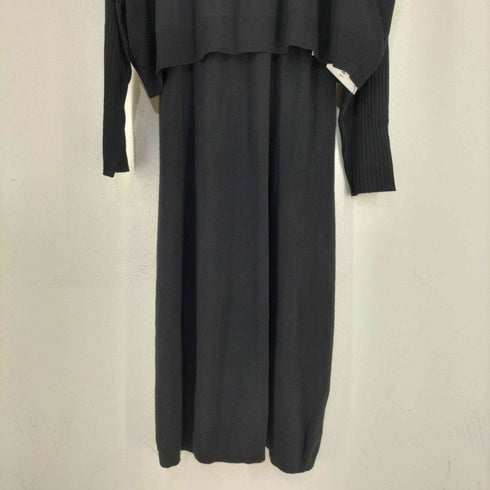 グレイル GRL ショートケープ付きニットワンピース レディース JPN:M