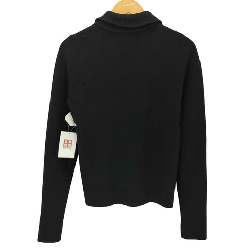 デミルクスビームス Demi-Luxe BEAMS 24AW AK+1 ポロ襟 片畦 ニット プルオーバー レディース ONE SIZE