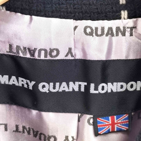 マリークヮントロンドン MARY QUANT LONDON チェック ツイードコート レディース JPN:M