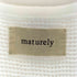 マチュアリー maturely Net Sleeveless Vest レディース