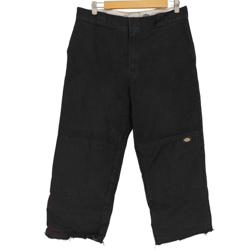 ディッキーズ Dickies 85283 13oz Loose Fit DENIM DOUBLE KEEE WORK PANTS ルーズ フィット ブラック デニム ダブルニー ワーク パンツ メンズ 34
