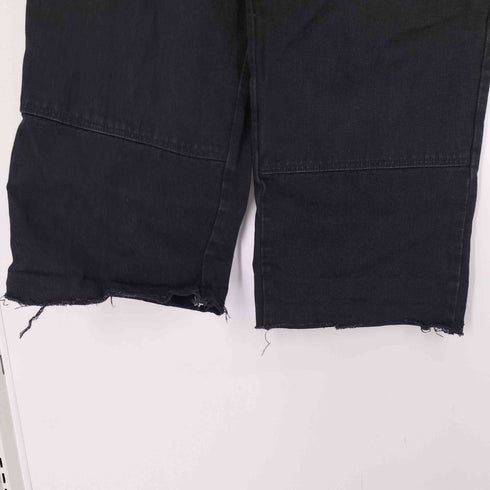 ディッキーズ Dickies 85283 13oz Loose Fit DENIM DOUBLE KEEE WORK PANTS ルーズ フィット ブラック デニム ダブルニー ワーク パンツ メンズ 34