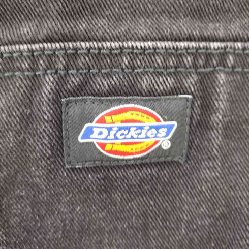 ディッキーズ Dickies 85283 13oz Loose Fit DENIM DOUBLE KEEE WORK PANTS ルーズ フィット ブラック デニム ダブルニー ワーク パンツ メンズ 34