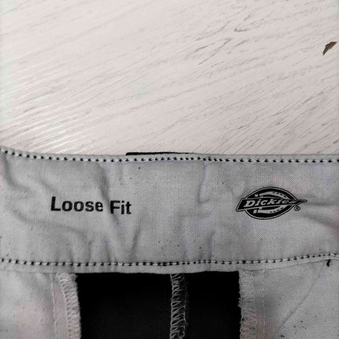 ディッキーズ Dickies 85283 13oz Loose Fit DENIM DOUBLE KEEE WORK PANTS ルーズ フィット ブラック デニム ダブルニー ワーク パンツ メンズ 34
