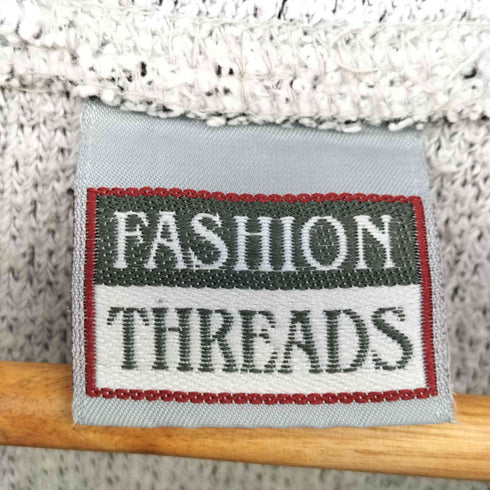 FASHION THREADS パイル地 刺繍 プルオーバー メンズ