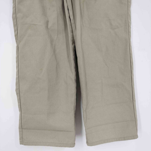 ディッキーズ Dickies GENUINE 赤 ロゴ ツイル カーゴ ワーク パンツ メンズ
