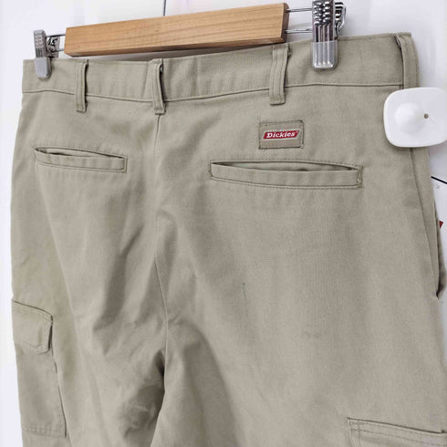 ディッキーズ Dickies GENUINE 赤 ロゴ ツイル カーゴ ワーク パンツ メンズ