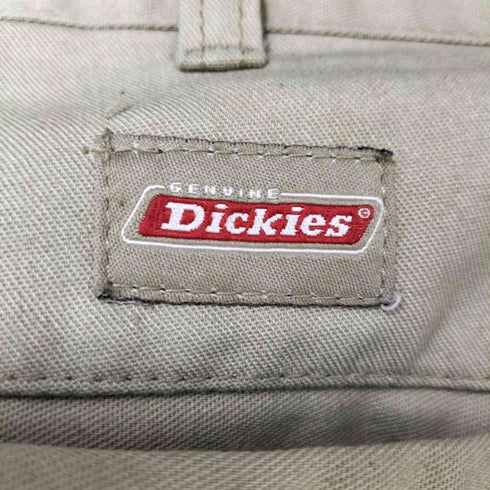 ディッキーズ Dickies GENUINE 赤 ロゴ ツイル カーゴ ワーク パンツ メンズ